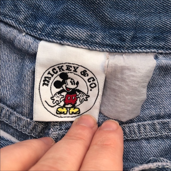 Vintage Mom Jean Shorts Goofy Patch - Picture 11 of 11